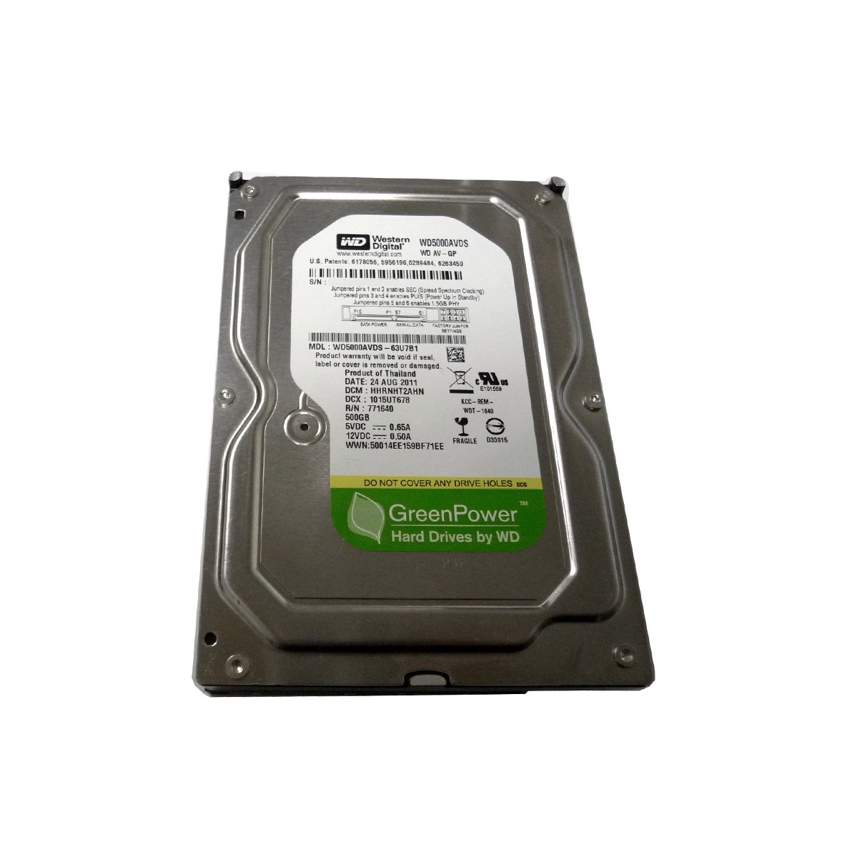 Hard Disk 500GB për Regjistrues (3.5″, SATA, 7200RPM)
